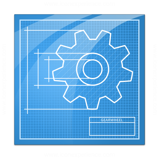 Iconexperience V Collection Blueprint Icon