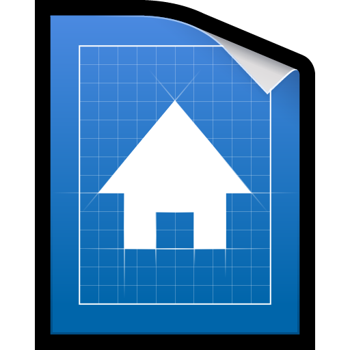 Document, Plan, Blueprint Icon