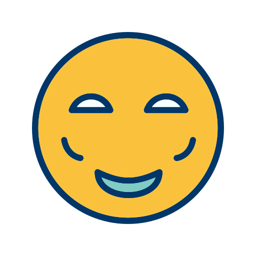 Blush, Emoticon, Face, Smiley Icon Free Of Emoticons Filled Two