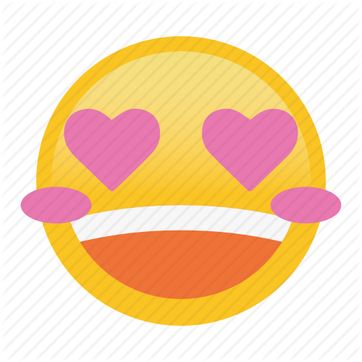 Blush, Emoticon, Happy, Heart, Smile Icon