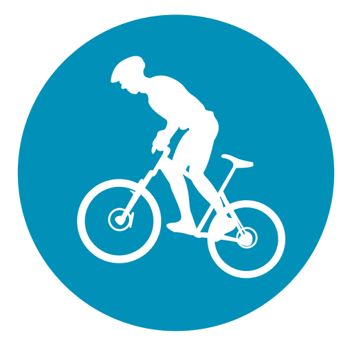 Bmx Sport Circle Icon