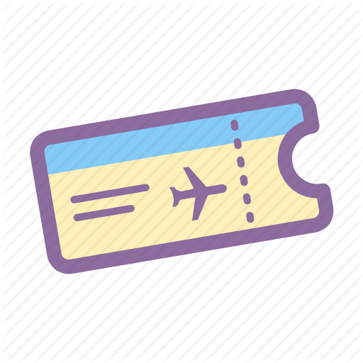 Boarding Pass, Event Ticket, Flight, Pass, Ticket Icon