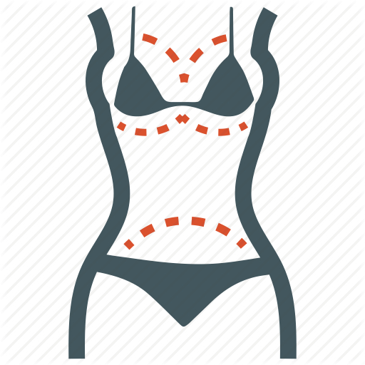 Breasts, Liposuction, Plastic Surgery, Woman Body Icon