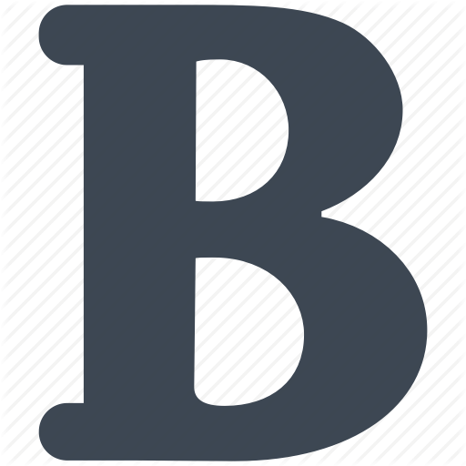 Bold, Font, Text Icon