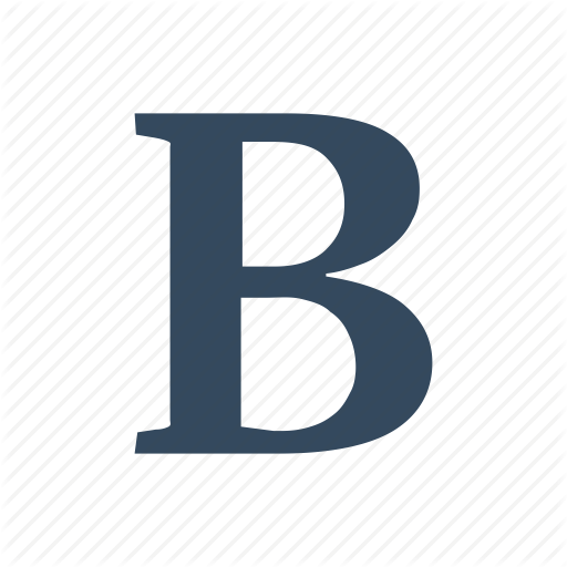 Bold, Font, Type Icon