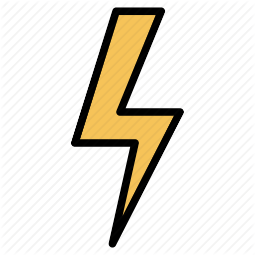 Bolt, Electricity, Flash, Lighting, Weather Icon