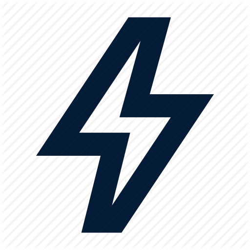 Bolt, Flash, Speed, Voltage Icon