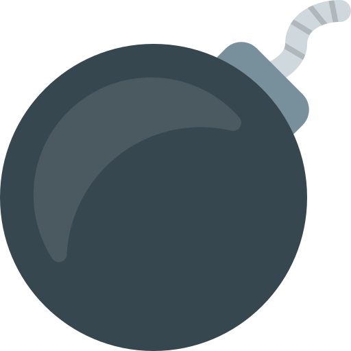 Bomb Icon Free Of Colocons Free