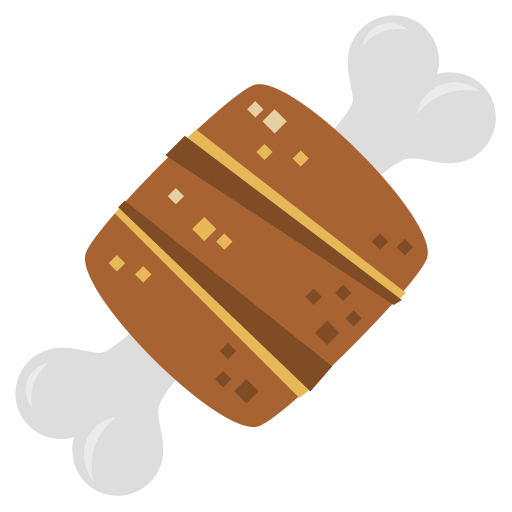 Meat On Bone Emoji Vector Icon Free Download Vector Logos Art