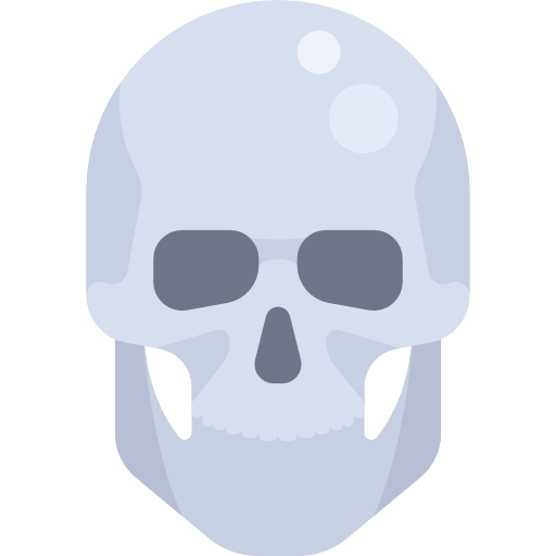 Halloween, Skeleton, Bone Icon