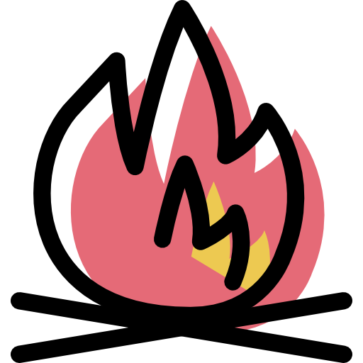 Bonfire Icon Free Of Eco And Natural Collection