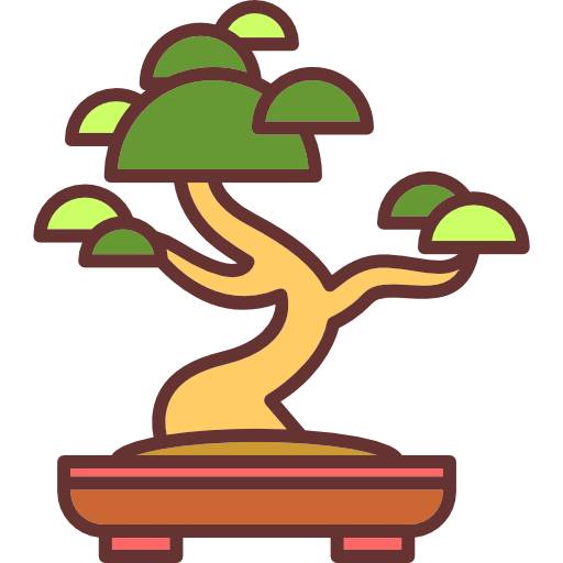 Japan, Nature, Plant, Botanical, Bonsai Icon
