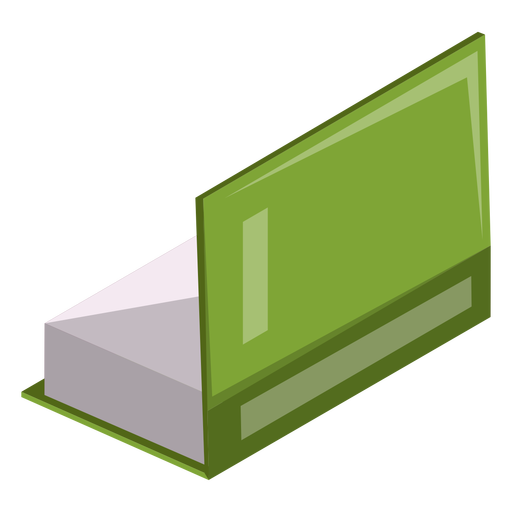 Half Open Book Icon