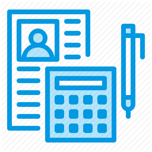 Accounting, Bookkeeping, Credit, Payroll, Paysheet, Personnel Icon