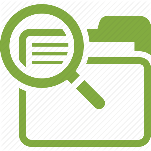 Accounting, Bookkeeping, Folder, Reports Icon