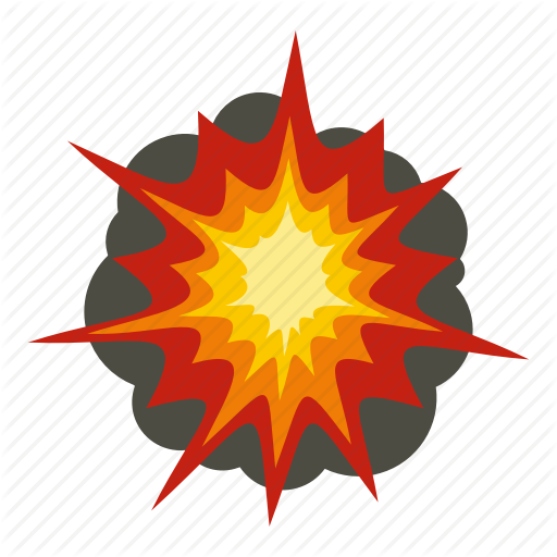 Blast, Bomb, Boom, Burst, Effect, Explode, Fire Explosion Icon