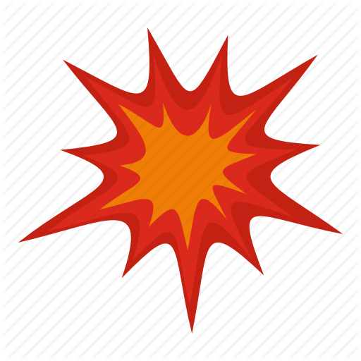 Blast, Bomb, Boom, Burst, Effect, Explode, Heavy Explosion Icon