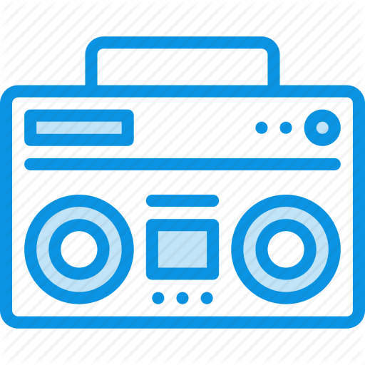 Boombox, Radio, Recorder Icon