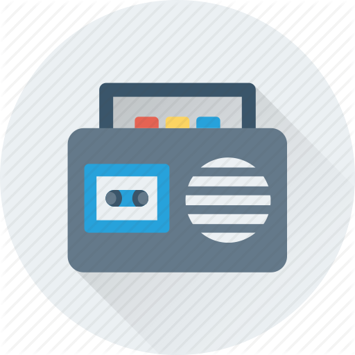 Boombox, Radio, Tape, Technology, Transmission Icon