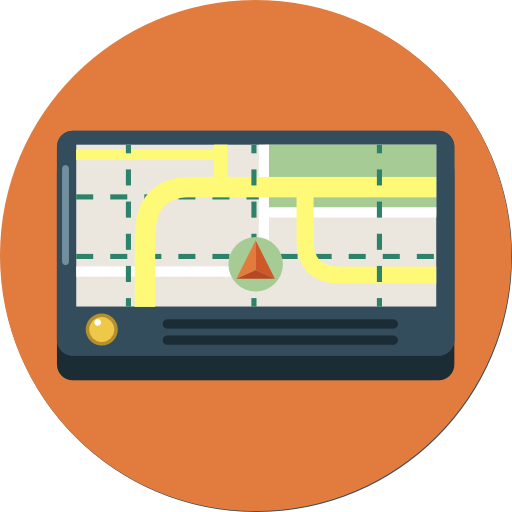 Gps Icon Flat Iconset Flat
