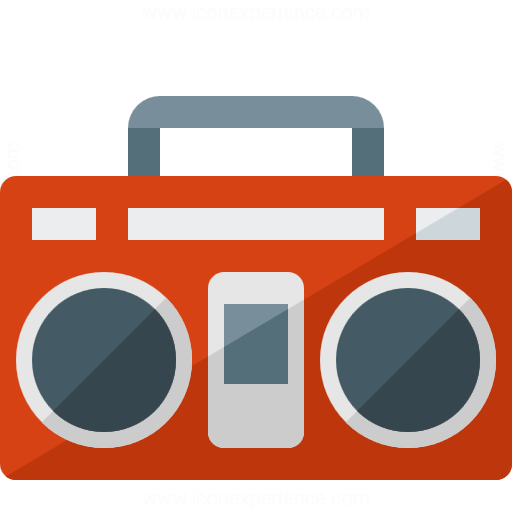Iconexperience G Collection Boombox Icon