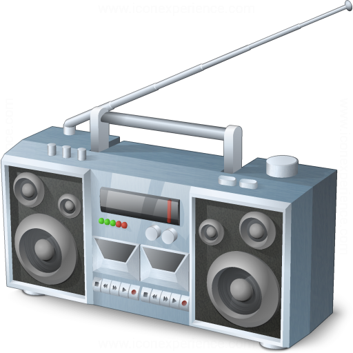 Iconexperience V Collection Boombox Icon