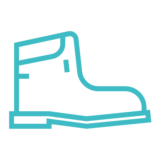 Building, Construction, Control, Protection, Security, Boot Icon