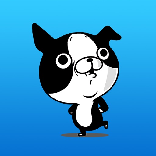 Milu The Boston Terrier Sticker Pack