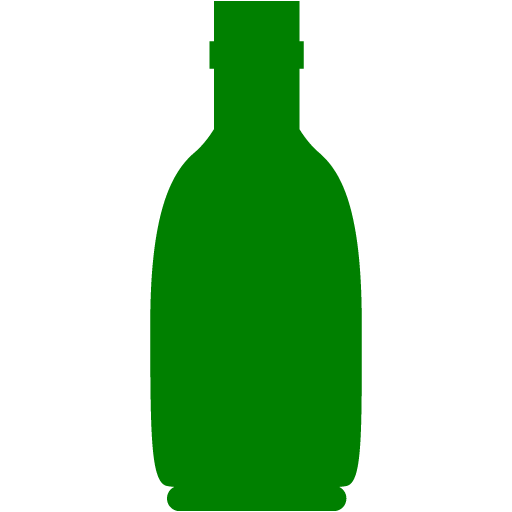 Green Bottle Icon
