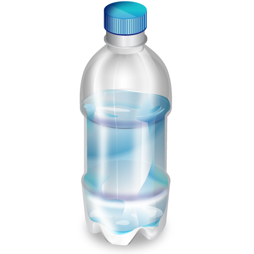 Transparent Background Water Bottle