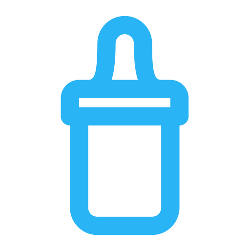 Feeding Bottle, Linear, Simple Icon Png And Vector For Free