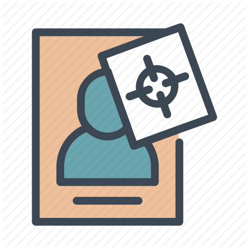 Bounty Hunter, Military, Spy, Target, Wanted Icon