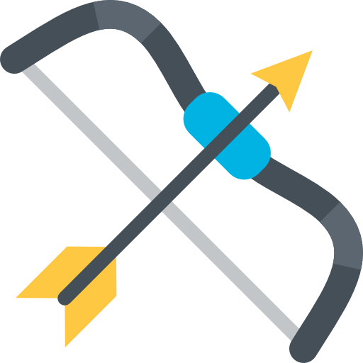 Bow, Sports And Competition, Arrow, Sports, Archery, Weapon Icon