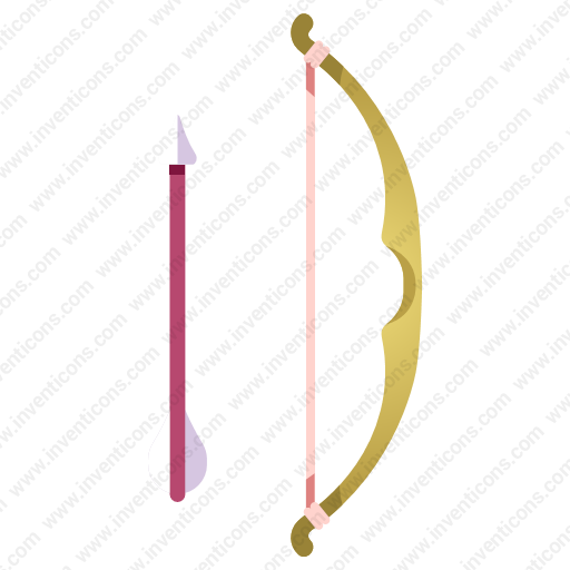 Download Bow Arrow,arc Icon Inventicons