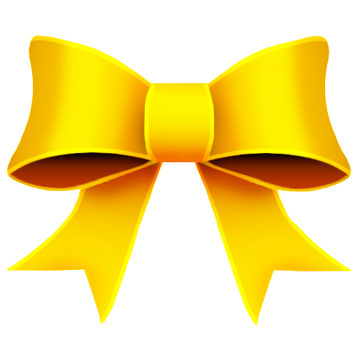 Yellow Bow Icon Download Free Icons
