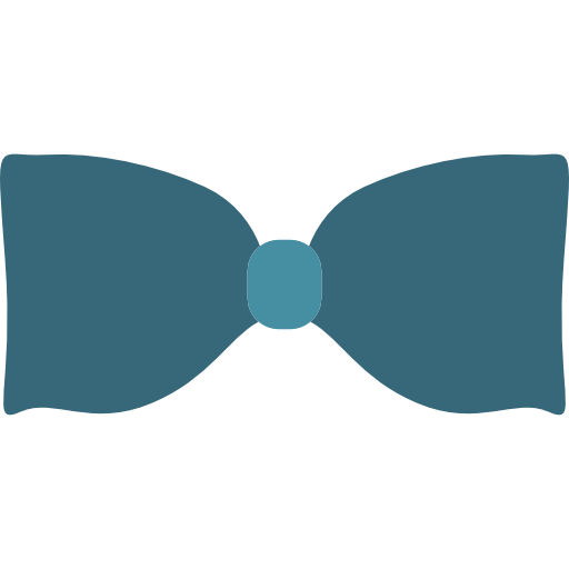 Fashion, Clothes, Clothing, Elegant, Bow Tie Icon