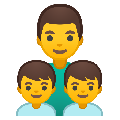 Family Man Boy Boy Icon Noto Emoji People Family Love Iconset