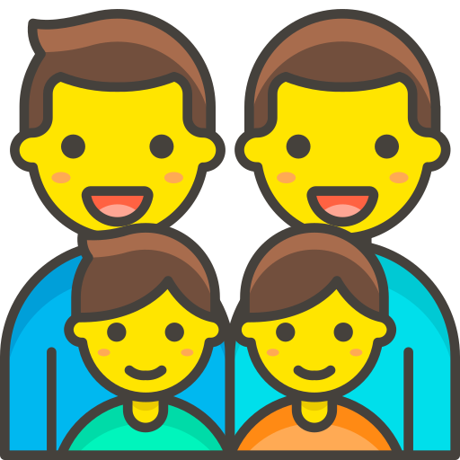 Family, Man, Man, Boy, Boy Icon Free Of Free Vector Emoji