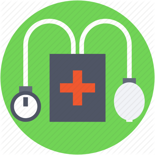 Blood Pressure, Bp Apparatus, Bp Gauge, Bp Monitor, Bp Operator Icon