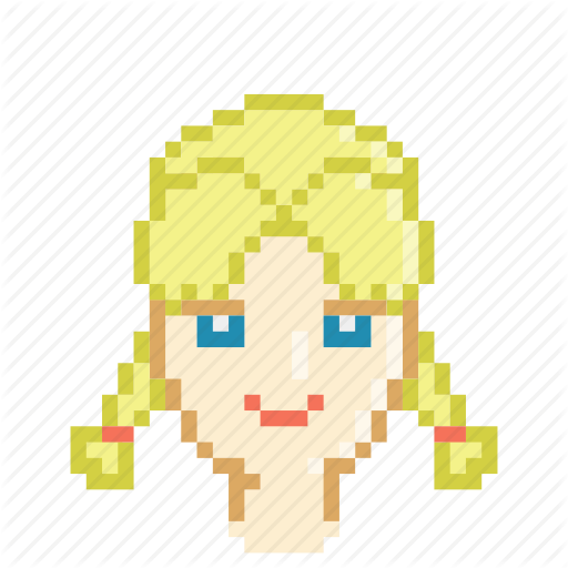 Blonde, Braid, Female, Game, Girl, Light, Profile Icon