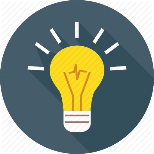 Brainstorm, Bulb, Idea, Innovation, Light, Think, Vision Icon