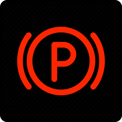 Brake, Light, Parking Icon