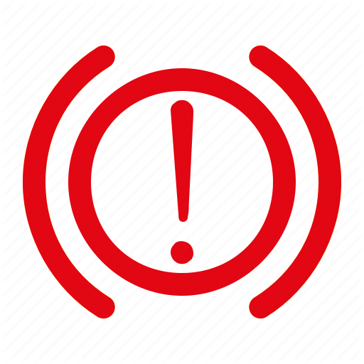 Brake System, Dashboard, Hand Brake, Indicator, Warning Icon