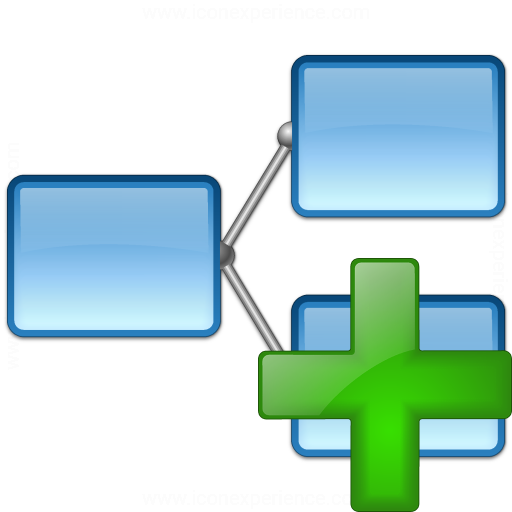 Iconexperience V Collection Branch Add Icon
