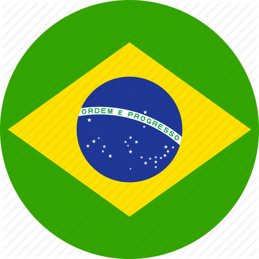 Brasil, Brasilian, Brazil, Brazilian, Circle, Country, Flag Icon