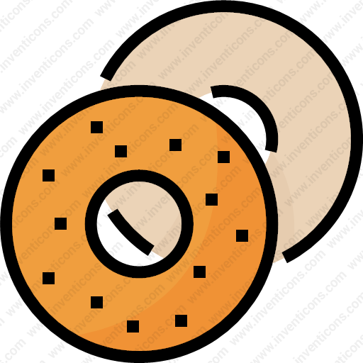 Download Bagel,food,restaurant,bread,bakery,meal,breakfast Icon