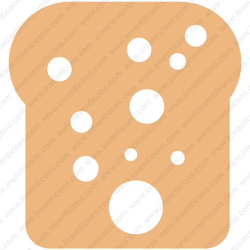 Download Bread Slice Icon Inventicons