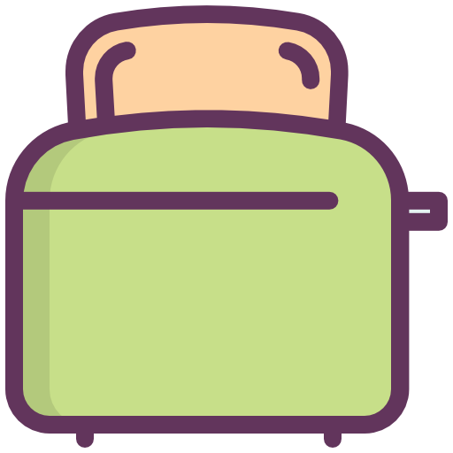 Toaster, Toasting, Cooking, Bread, Kitchen Icon Free Of Kitchen