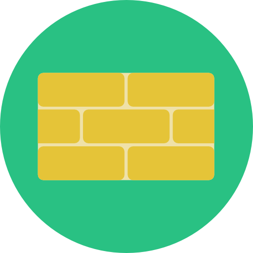 Brick, Bricks, Wall Icon