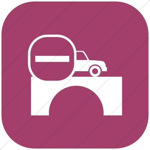 Flat Rounded Square White On Pink Ocha Humanitarians